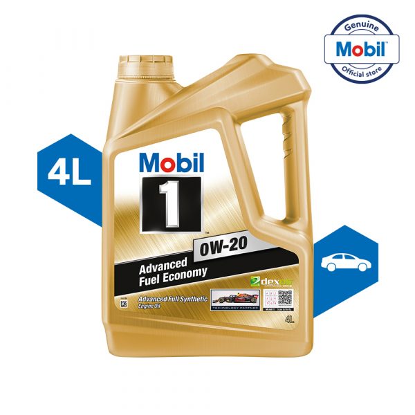 MOBIL1 0W-20 FULL SYNTHETIC 4LTR