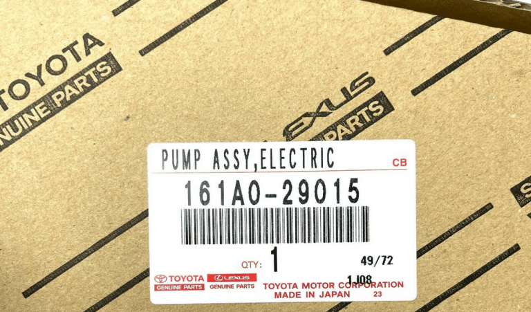 Toyota Genuine 161A0-29015 Electric Water Pump OEM New - Image 2