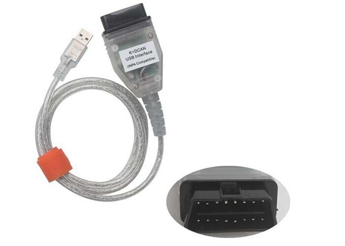 Inpa k+dcan cable for BMW, without switch