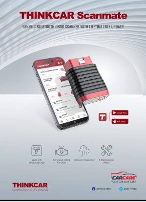 A car scanning device. Thinkcar Scanmate.