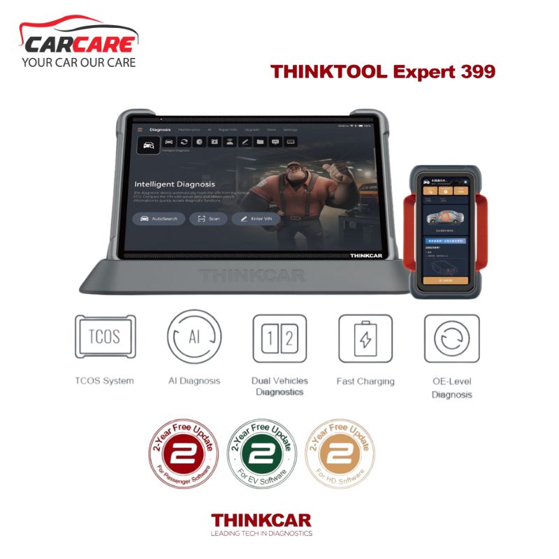 Car Scanning Tools for Professionals Thinktool Expert 399