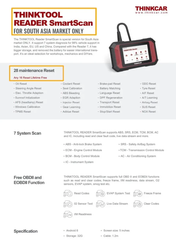 Thinktool Reader Smartscan
