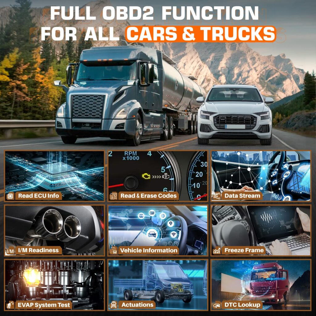 Full OBD2 Function for all Car & Trucks