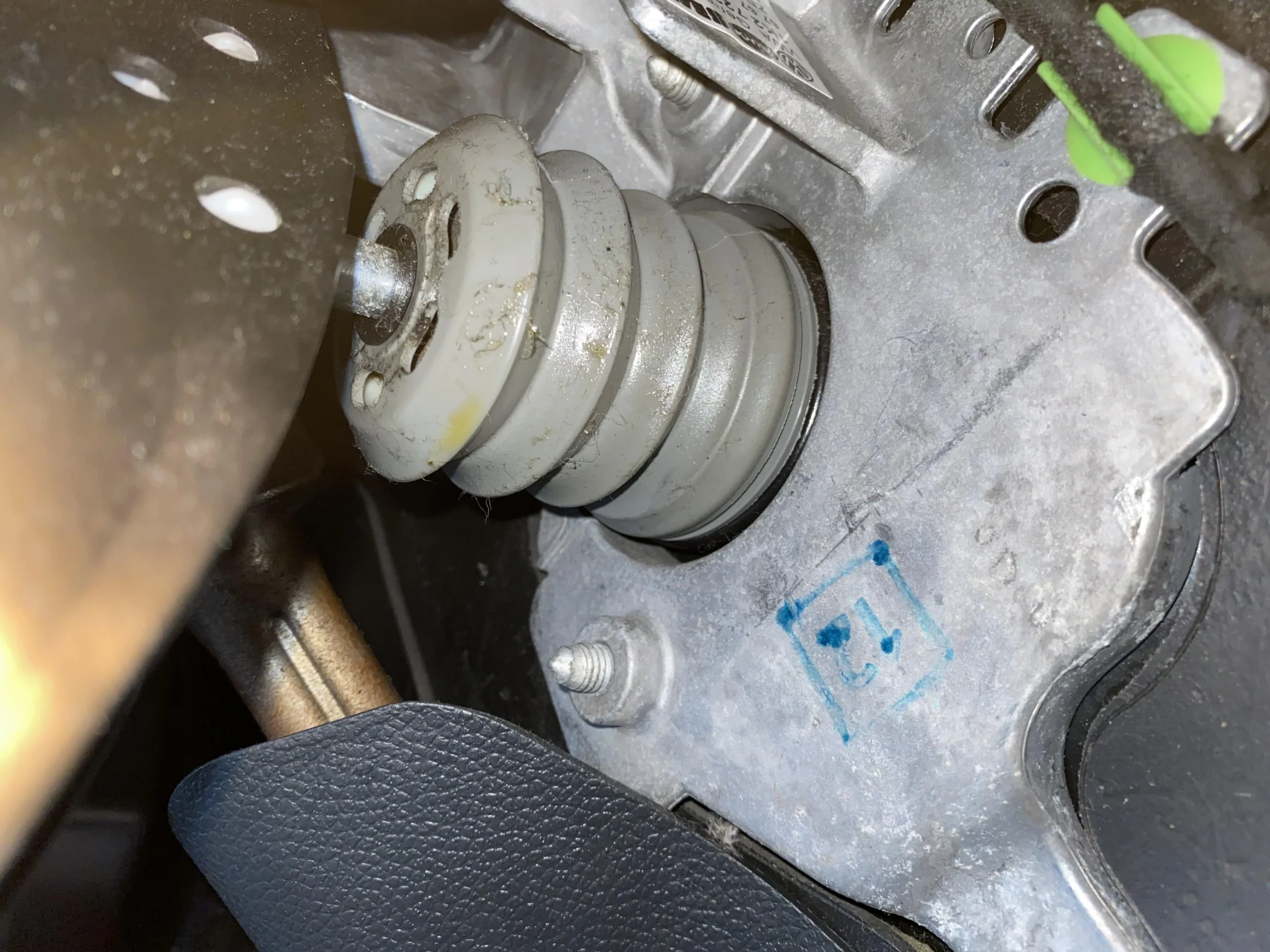 Hissing Noise When Pressing the Brake Pedal. Sign of break booster replace